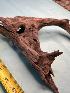 Natural Driftwood Accent Piece - Rustic Brown